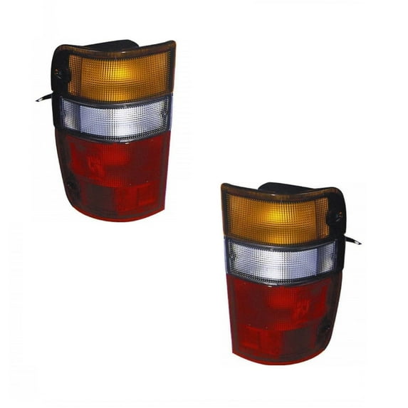 For Isuzu Trooper 1992-1999 Tail Light Assembly Driver and Passenger Side | Pair | Rear | Replacement For IZ2800106, IZ2801106 | 8-97103-704-1