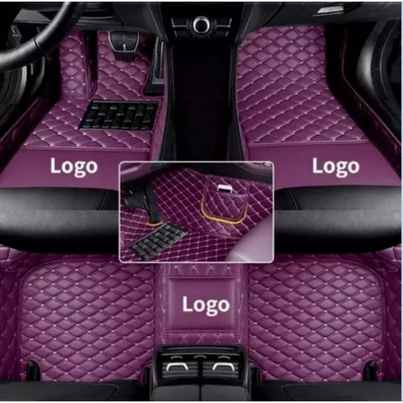 For Jaguar All Models Car Floor Mats Custom Waterproof Leather Car Carpet