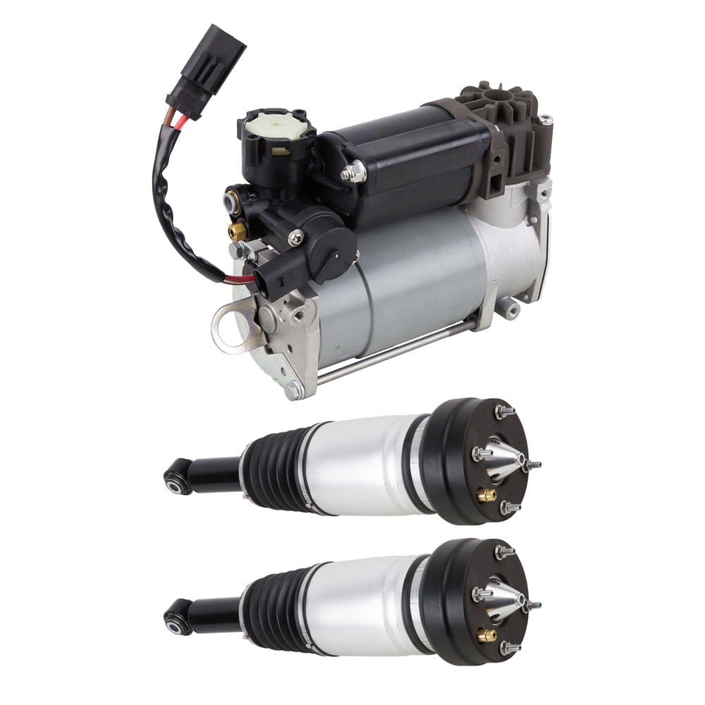 For Jaguar Vanden Plas Duralo Rear Air Shocks Struts w/ Compressor ...