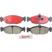 Brembo OE P36017N Rear Premium NAO Ceramic Brake Pads for Jaguar XJ8, XJR, and XK8 2000-2003