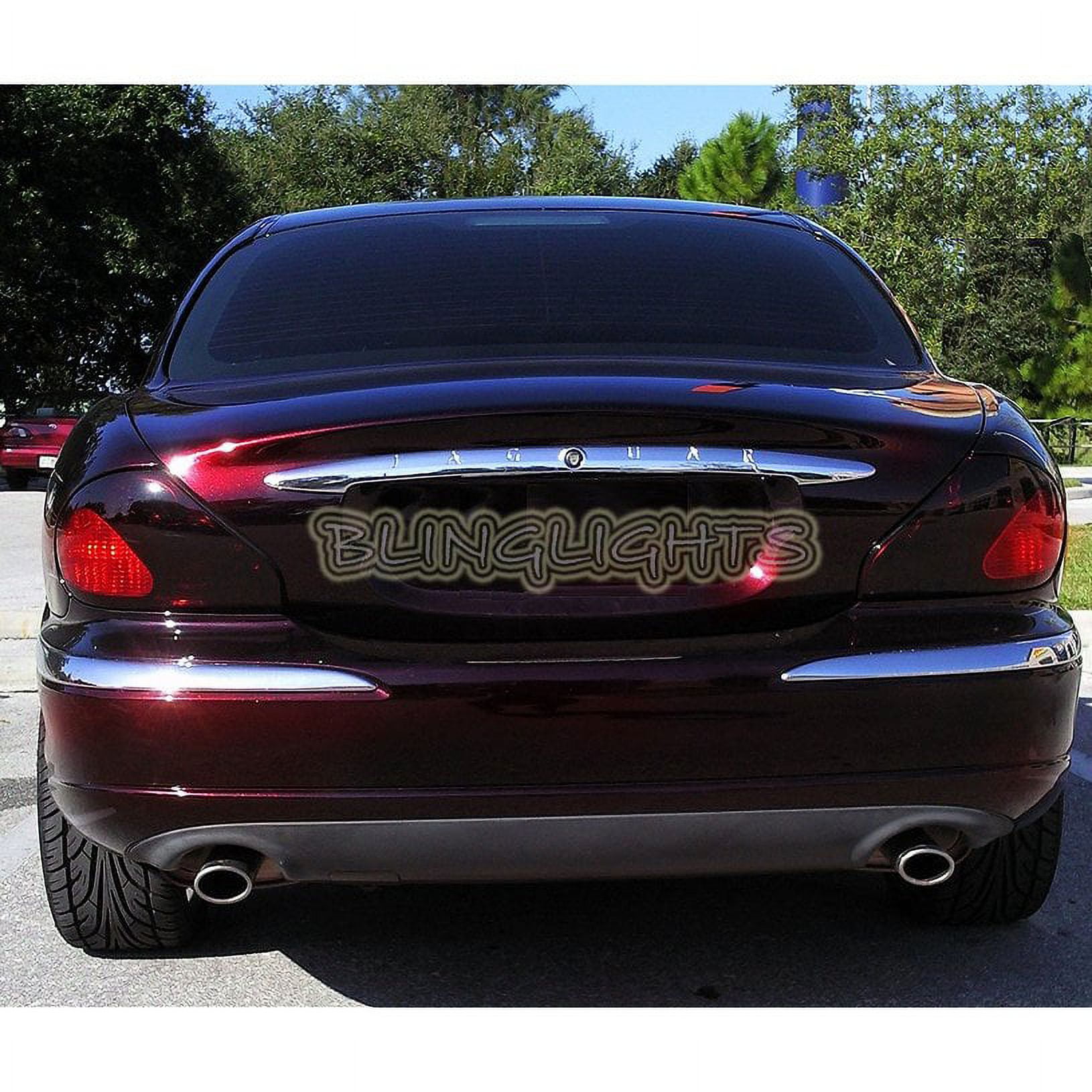 For Jaguar X Type Smoked Taillight Overlay Kit Tint Lamp Lense Film Protection