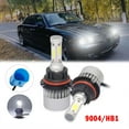 thumbnail image 1 of For Jaguar XJS 1990-1996 6000K 2X 9004 HB1 LED Headlight High/Low Beam Bulbs Kit, 1 of 10