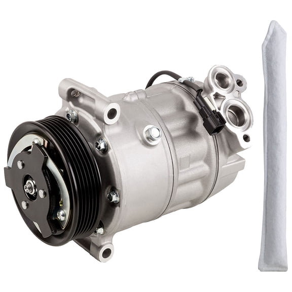 For Jaguar XKR 2010 2011 2012 2013 2014 AC Compressor w/ A/C Drier - BuyAutoParts