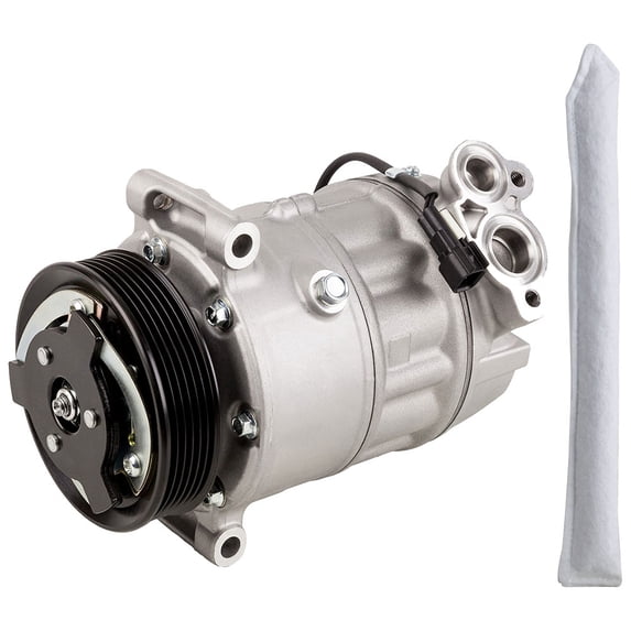 For Jaguar XKR 2010 2011 2012 2013 2014 AC Compressor w/ A/C Drier - BuyAutoParts