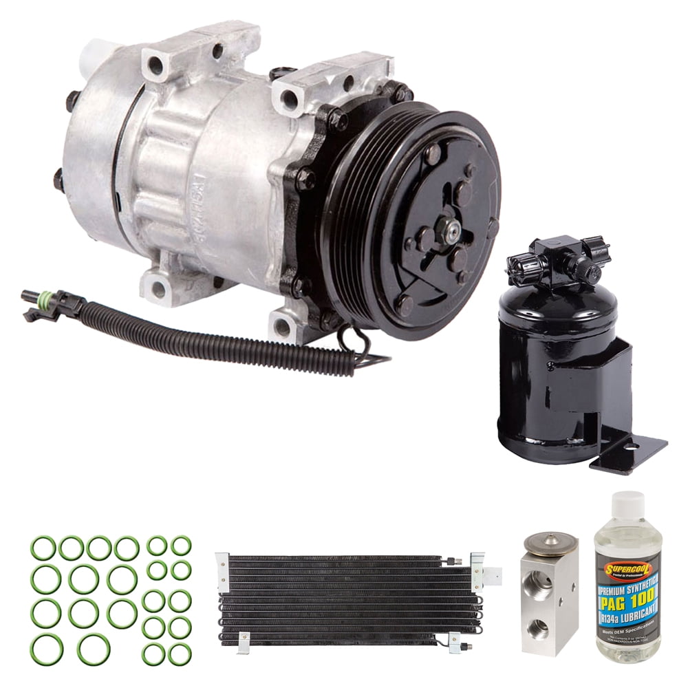 For Jeep Cherokee 1994 1995 1996 A/C Kit w/ AC Compressor Condenser Drier - BuyAutoParts