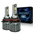 thumbnail image 1 of For Jeep Cherokee 2014-2015 LED Headlight Bulbs 9012/HIR2 High/Low Dual Beam Kit 6000K,q8, 1 of 12