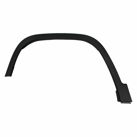 For Jeep Cherokee 2019 2020 2021 Driver Side Wheel Opening Molding | Front | Textured Black | CAPA | 68315995AD | CH1290120