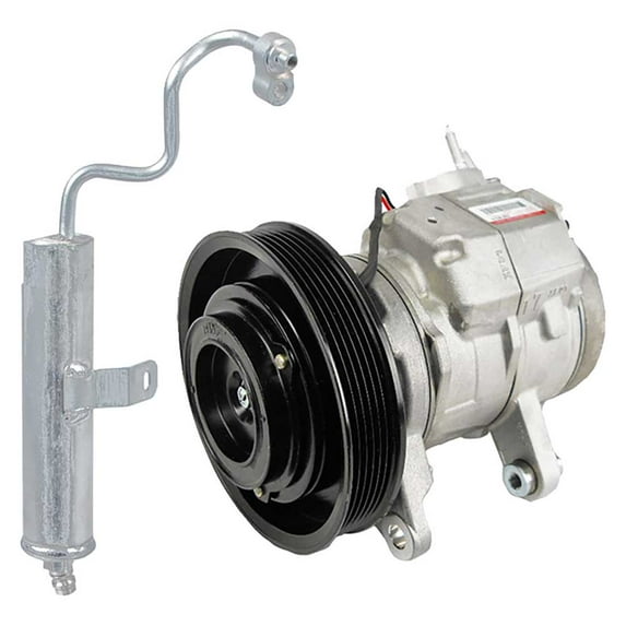 For Jeep Commander 2008 2009 2010 OEM AC Compressor w/ A/C Drier - BuyAutoParts