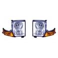 thumbnail image 1 of For Jeep Commander Headlight Assembly 2006 07 08 09 2010 Pair Driver and Passenger Side | CAPA | CH2518117 | CH2519117 | 55396537AI | 55396536AI, 1 of 5