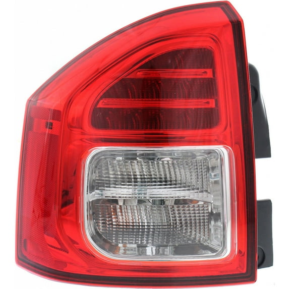 For Jeep Compass 2011 2012 2013 Tail Light Assembly Driver Side | LED | Replacement For CH2800197 | 5182543AC, 615343538150