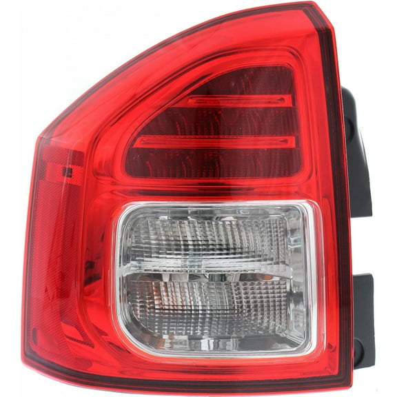 For Jeep Compass Tail Light Assembly 2011 2012 2013 Driver Side | w/ Bulbs | LED | CH2800197