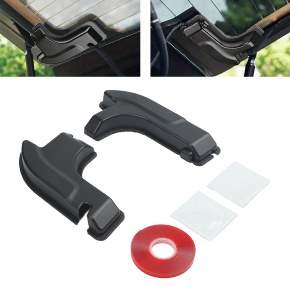 For Jeep For Wrangler For JL 4XE 2018 2024 Rear Defogger Cable Cover ABS Material Protects Wires from Environmental Damage