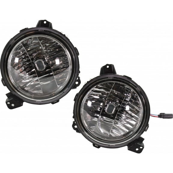 For Jeep Gladiator Headlight 2020 21 22 23 2024 Pair Driver and Passenger Side Replacement For CH2502314 | 55112873AG