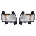 thumbnail image 1 of For Jeep Gladiator Parking Signal Light 2020 21 22 23 2024 Pair Driver and Passenger Side CAPA Certified For CH2520150 | 68307245AF, 1 of 7