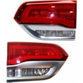 thumbnail image 1 of For Jeep Grand Cherokee Tail Light Assembly 2014 2015 2016 2017 Pair Driver and Passenger Side | Inner | Laredo/Limited/Summit Model | DOT Certified | CH2802112 | CH2803112 | 68236137AB, 1 of 4
