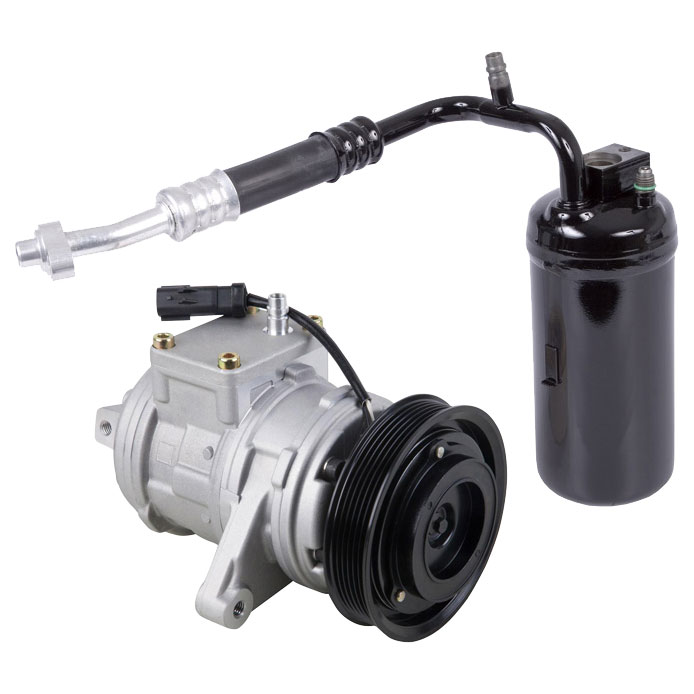 For Jeep Grand Cherokee 1999 2000 2001 AC Compressor w/ A/C Drier - BuyAutoParts