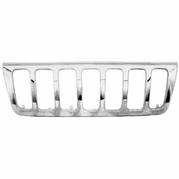 For Jeep Grand-Cherokee 1999-2003 Grille | Outer | Frame Chrome | CH1200221 | 55155921AC