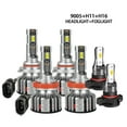 thumbnail image 1 of For Jeep Grand Cherokee 2011 2012 2013 6X LED Headlight Bulbs 9005+H11 Hi+Lo Beam + H16 Fog Lights, 1 of 14