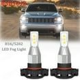 thumbnail image 1 of For Jeep Grand Cherokee 2011-2012 6000K White H16/5202 LED Fog Light Bulbs, 1 of 8