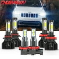 thumbnail image 1 of For Jeep Grand Cherokee 2014 2015-2017Combo LED Headlight & Fog Light Bulbs Kit, 1 of 14