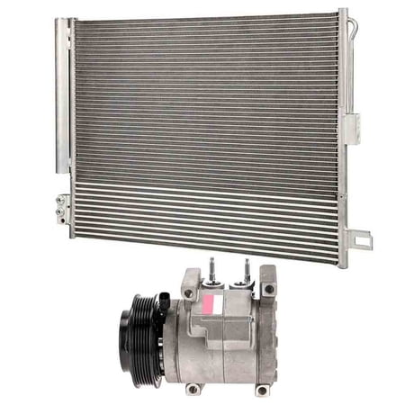 For Jeep Grand Cherokee 2016 AC Compressor w/ A/C Condenser & Drier - BuyAutoParts