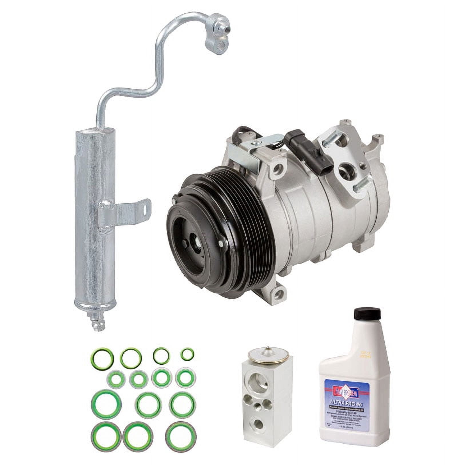 For Jeep Grand Cherokee CRD Diesel 2007-2009 AC Compressor w/ A/C ...