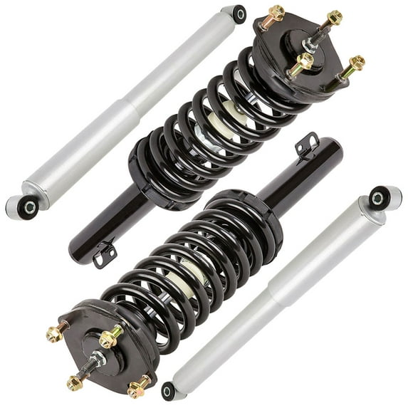 For Jeep Grand Cherokee Front Strut Assembly w/ Rear Shock Absorber Set - BuyAutoParts
