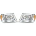 thumbnail image 1 of For Jeep Grand-Cherokee Headlight 2002 2003 2004 Pair Driver and Passenger Side For CH2502120 | 55155553AE, 1 of 3