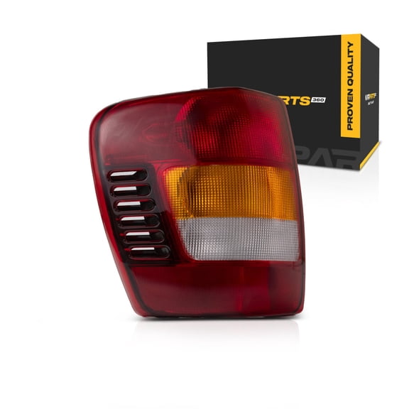 For Jeep Grand-Cherokee Tail Light 2002 2003 2004 Driver Side Bulbs Included DOT Certified For CH2800150 | 55155139AK