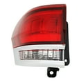 thumbnail image 1 of For Jeep Grand Cherokee WK 2022 Tail Light Assembly Driver Side | Outer | Chrome Trim | Code LAY | Replacement For CH2804121 | 68471329AA, 1 of 6