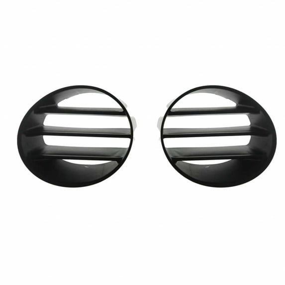 For Jeep Liberty 2002 2003 2004 Fog Light Cover Driver and Passenger Side | Pair | CH1038102, CH1039102 | 55156019AB, 55156018AB