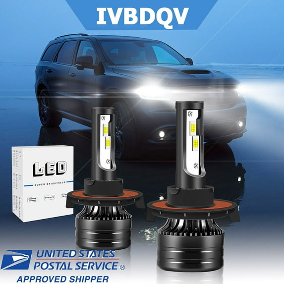 For Jeep Patriot 2007-2017 2x H13 LED Headlight High/Low Beam Dual Light Bulb 2pc