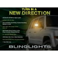 thumbnail image 1 of For Jeep Patriot Side Mirror Lights Turn Signal Lamp Pair Kit Set, 1 of 6
