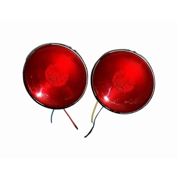 For Jeep Willys CJ3 CJ5 CJ6 1945-1975 Rear Combination Tail Light RED