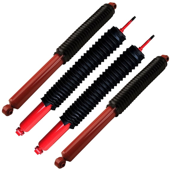 For Jeep Wrangler 1987-1995 New Set of 4 MonoMax Shocks Struts - BuyAutoParts