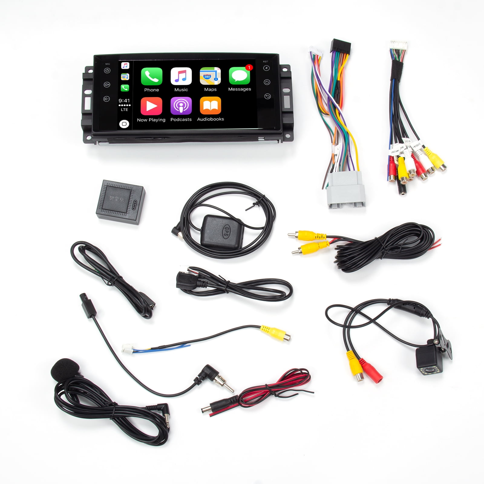 For Jeep Wrangler 20072017 Apple CarPlay Android 13 Car Stereo Radio