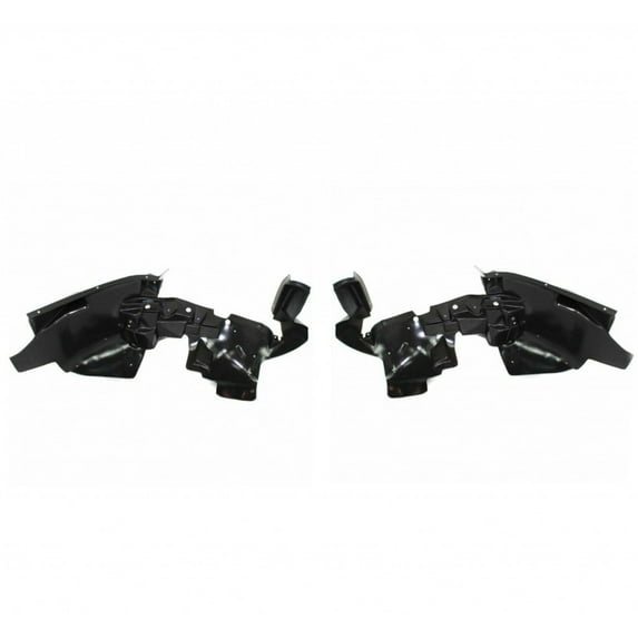 For Jeep Wrangler 2007-2017 Fender Splash Shield Driver and Passenger Side | Pair | CH1250132, CH1251132 | 55157117AI, 55157116AI
