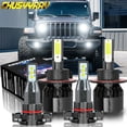 thumbnail image 1 of For Jeep Wrangler 2010-2020 2021 LED Headlight Hi/Lo Beam+Fog Light 4Pc Bulbs Gb, 1 of 12