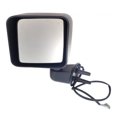 thumbnail image 1 of For Jeep Wrangler 2014 Door Mirror Driver Side | Power | Heated | Textured | Replacement For 68229611AA | CH1320372, 1 of 6