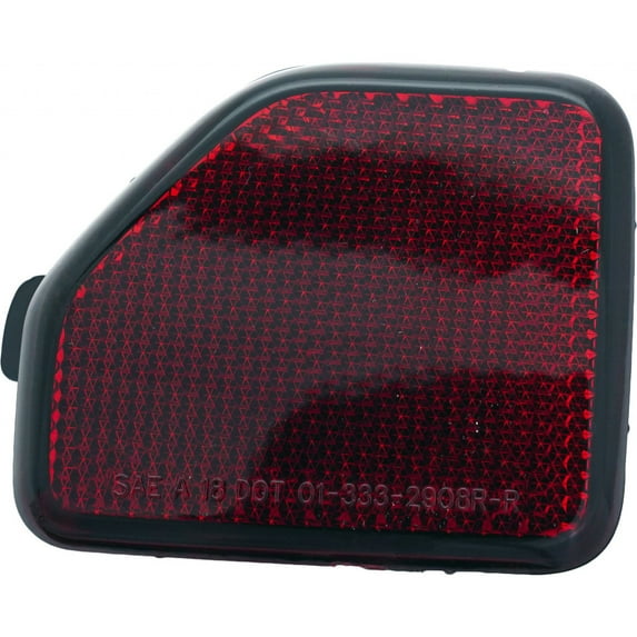 For Jeep Wrangler 2018 Reflector Passenger Side | CAPA Certified | Replaces CH1185108