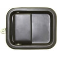 thumbnail image 1 of For Jeep Wrangler Door Handle 1987-1990 Exterior | Front Driver Side | Textured Black | Replacement For CH1310111 | J5758173, 1 of 9