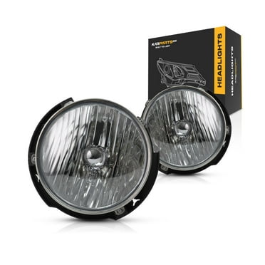 For Jeep Wrangler Headlight Assembly 2007-2015 Pair Driver and Passenger Side | DOT Certified | CH2502175 + CH2503175
