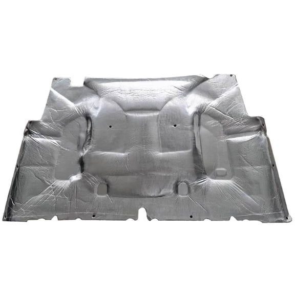 For Jeep Wrangler JK 2018 2019 2020 2021 2022 Front Engine Insulation Cotton, Hood Insulation Pad Soundproof Pad Cover Fireproof Mat-black