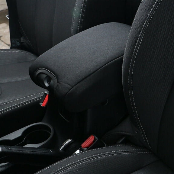 For Jeep Wrangler JK JKU 2011-2018 Neoprene Center Console Armrest Cover Cushion