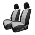 thumbnail image 1 of For Jeep Wrangler JL 4DR 2018-2023 FH Group Neoprene Custom Fit Car Seat Covers Front Set - Gray, 1 of 5