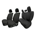 thumbnail image 1 of For Jeep Wrangler JL 4DR 2018-2023 FH Group Neoprene Custom Fit Car Seat Covers Full Set - Black, 1 of 11