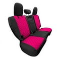 thumbnail image 1 of For Jeep Wrangler JL 4DR 2018-2023 FH Group Neoprene Custom Fit Car Seat Covers Rear Set - Pink, 1 of 6