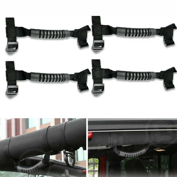 For Jeep Wrangler YJ TJ JK JL 87-23 Accessories 4PC Grab Handles Grip Handle
