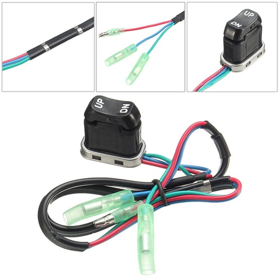 For Johnson Evinrude Outboard 5006358 Power Trim Tilt Switch Boat Type-Tool
