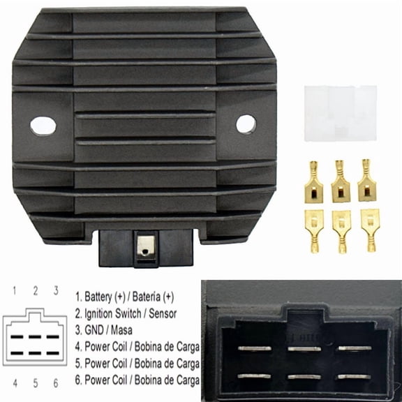 For KAWASAKI EX250 Ninja 250R /GPX600R /GPZ600R Motorcycle Ignition Coil 12V External CDI